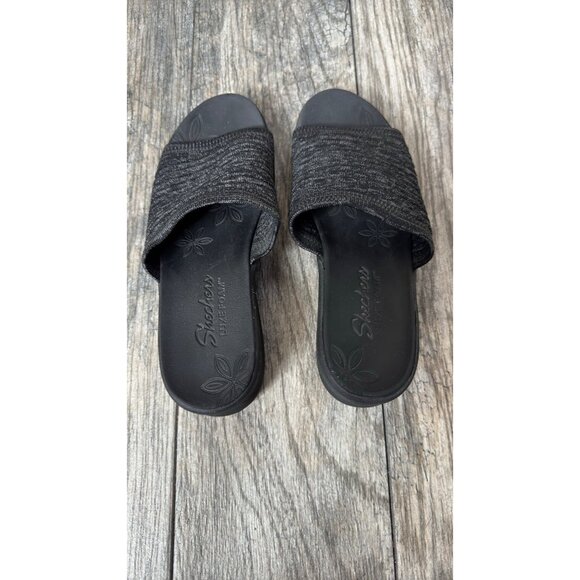 SKECHERS SLIP ON SANDALS WOMAN SIZE 8 - Picture 10 of 11